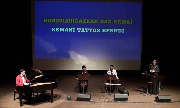 KÜRDİLİ HİCAZKAR SAZ SEMAİSİ Beste: Tatyos Efendi Piyano Her Telden Şarkı Türkü Konseri Keman Ney eserleri piano